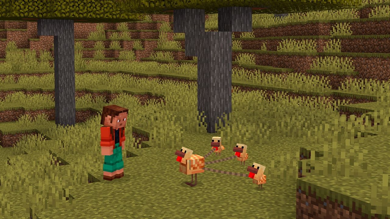 Кадры из игры Minecraft | Источник: minecraft.net