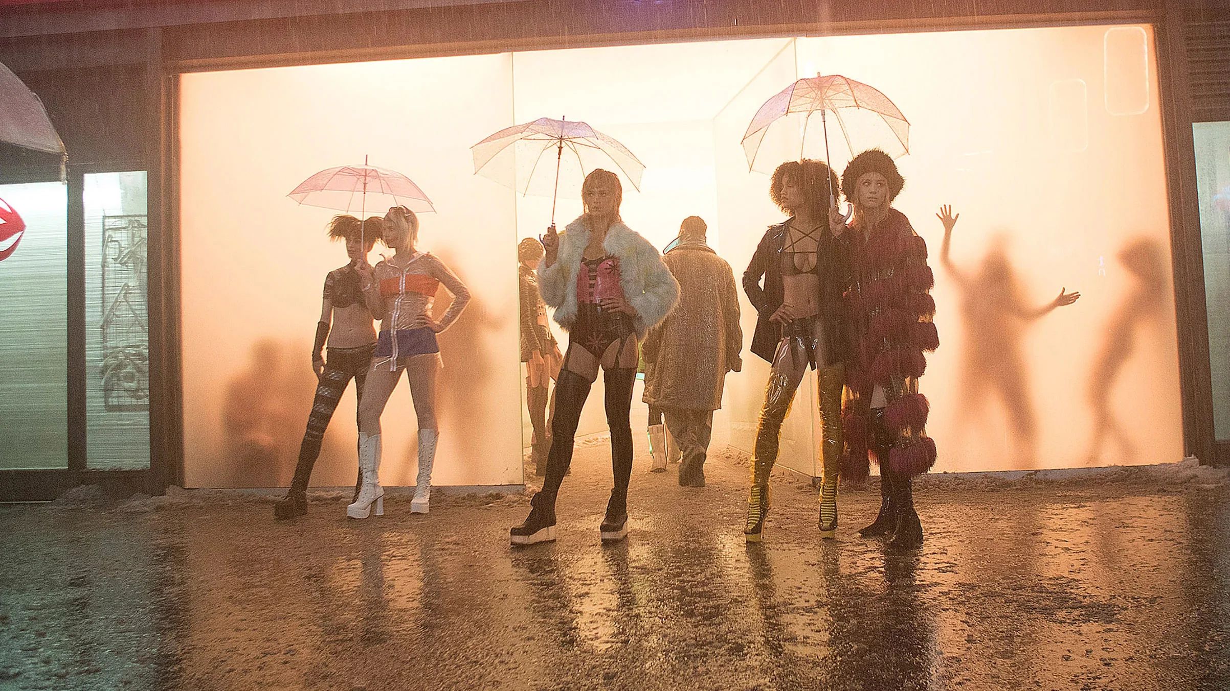 Кадр со съёмочной площадки фильма «Бегущий по лезвию 2049»