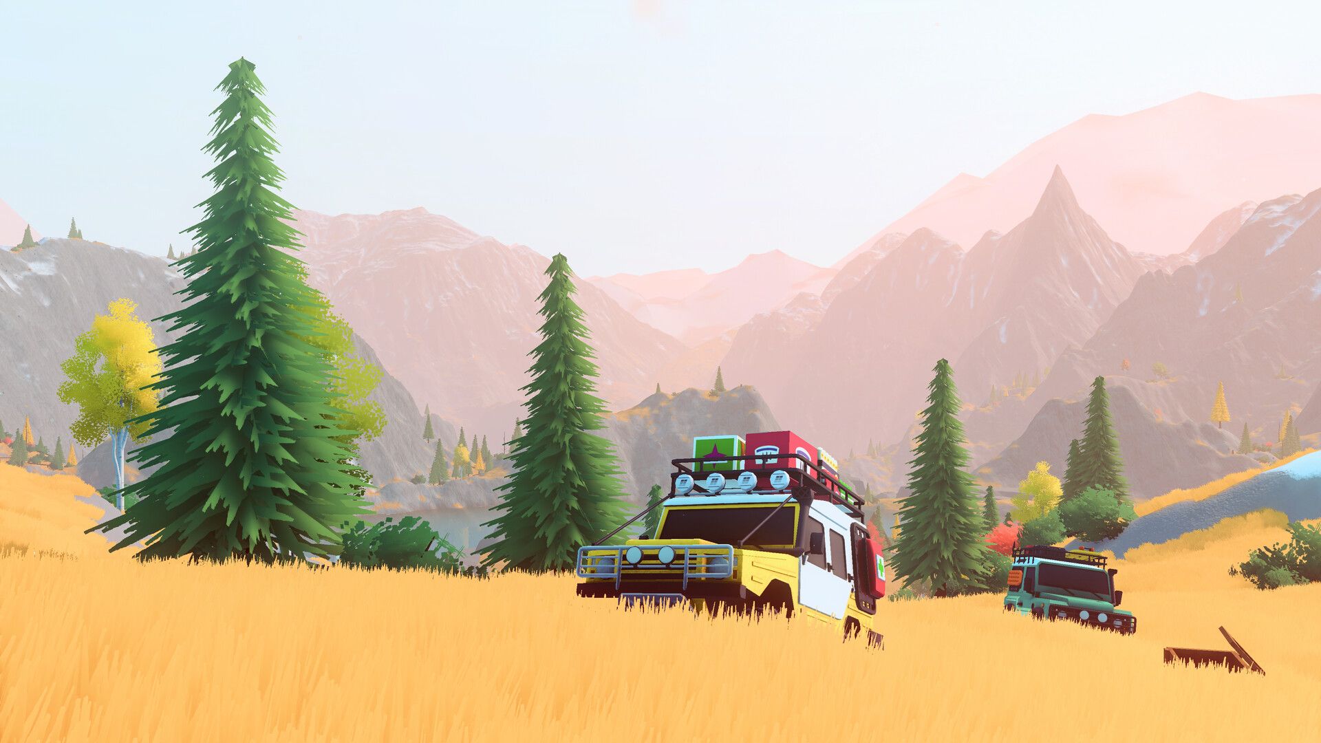 Скриншот из over the hill. Источник: Steam