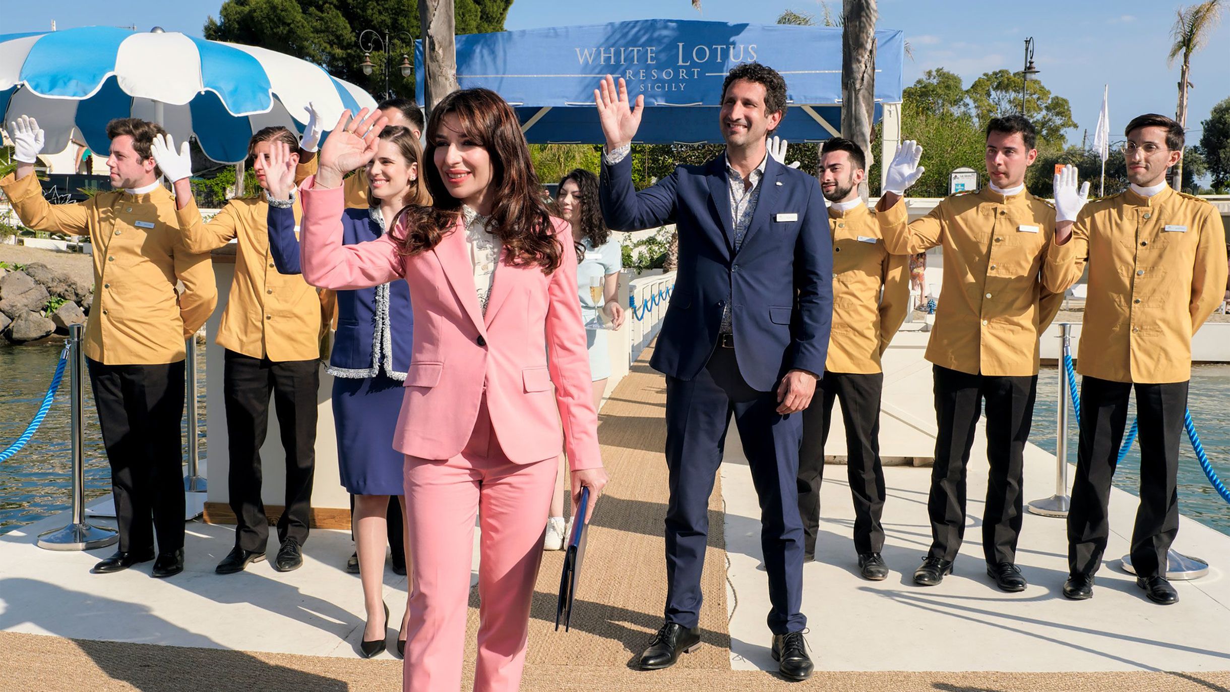 Кадр из сериала «Белый лотос»