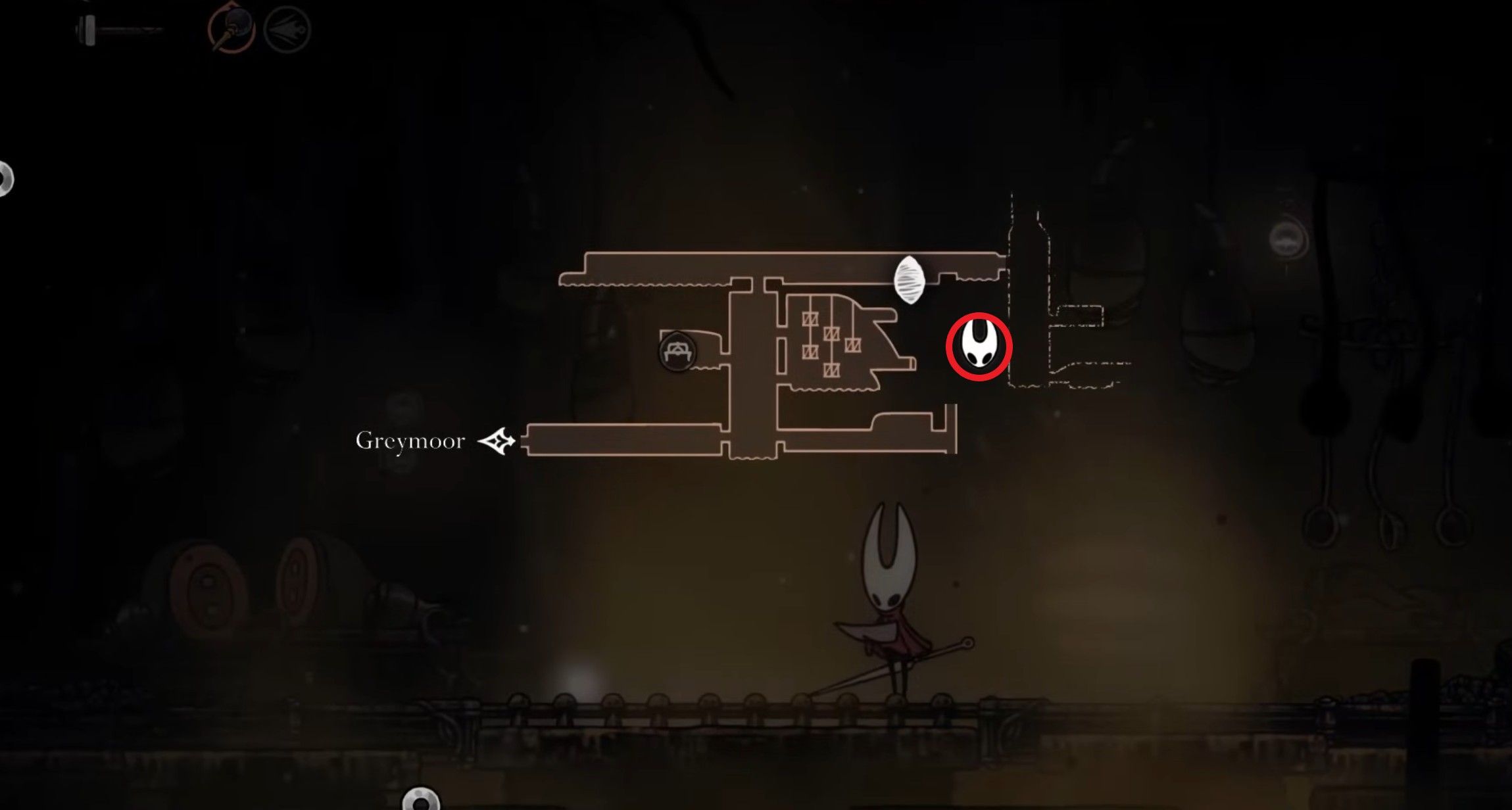 Скриншот из игры Hollow Knight: Silksong