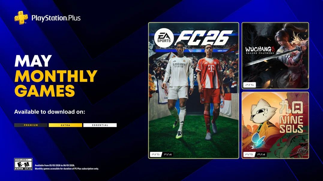 Подборка PS Plus в мае. Источник: Sony