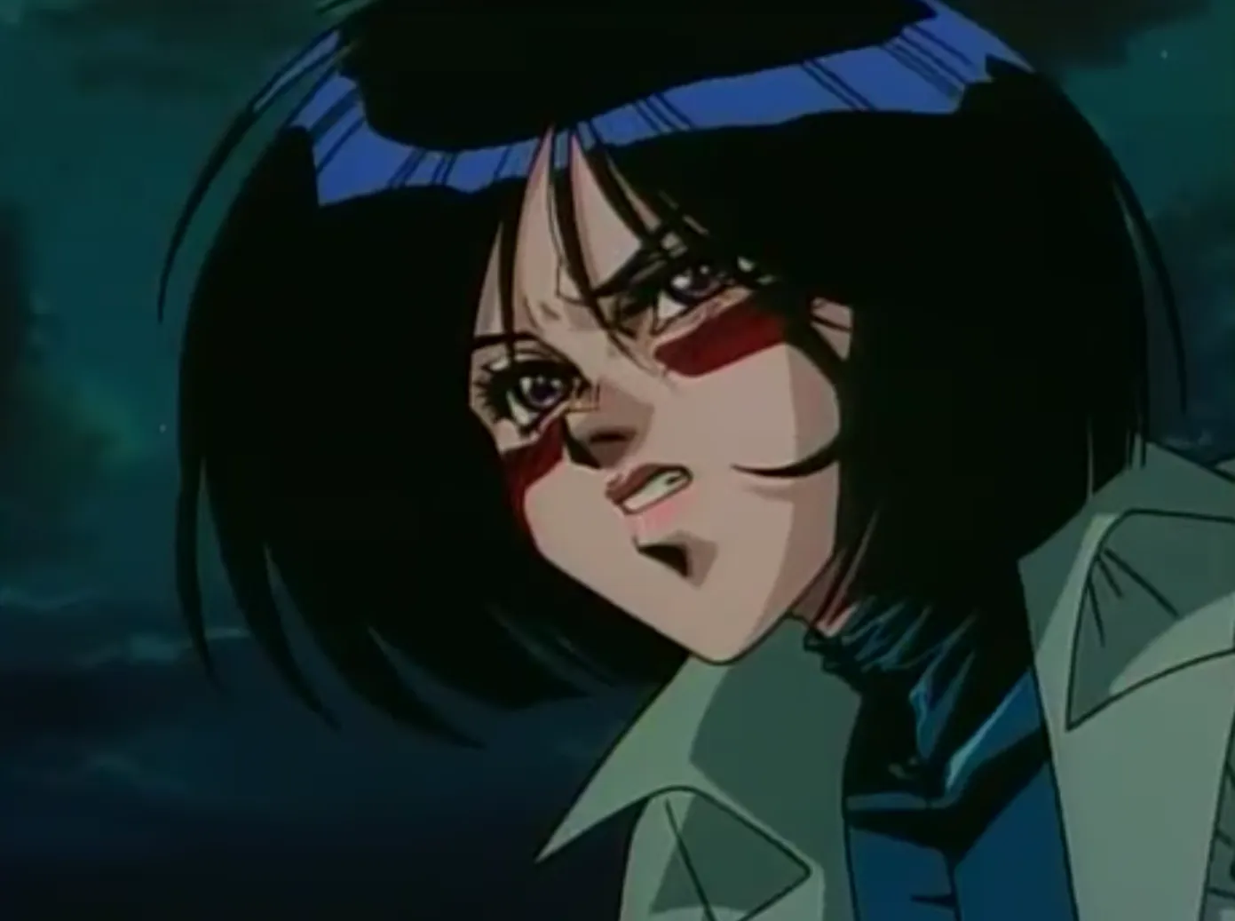 Кадр из аниме «Боевой ангел Алита»