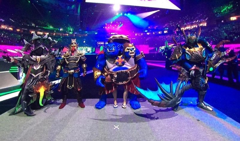 Победители конкурса косплея TI8