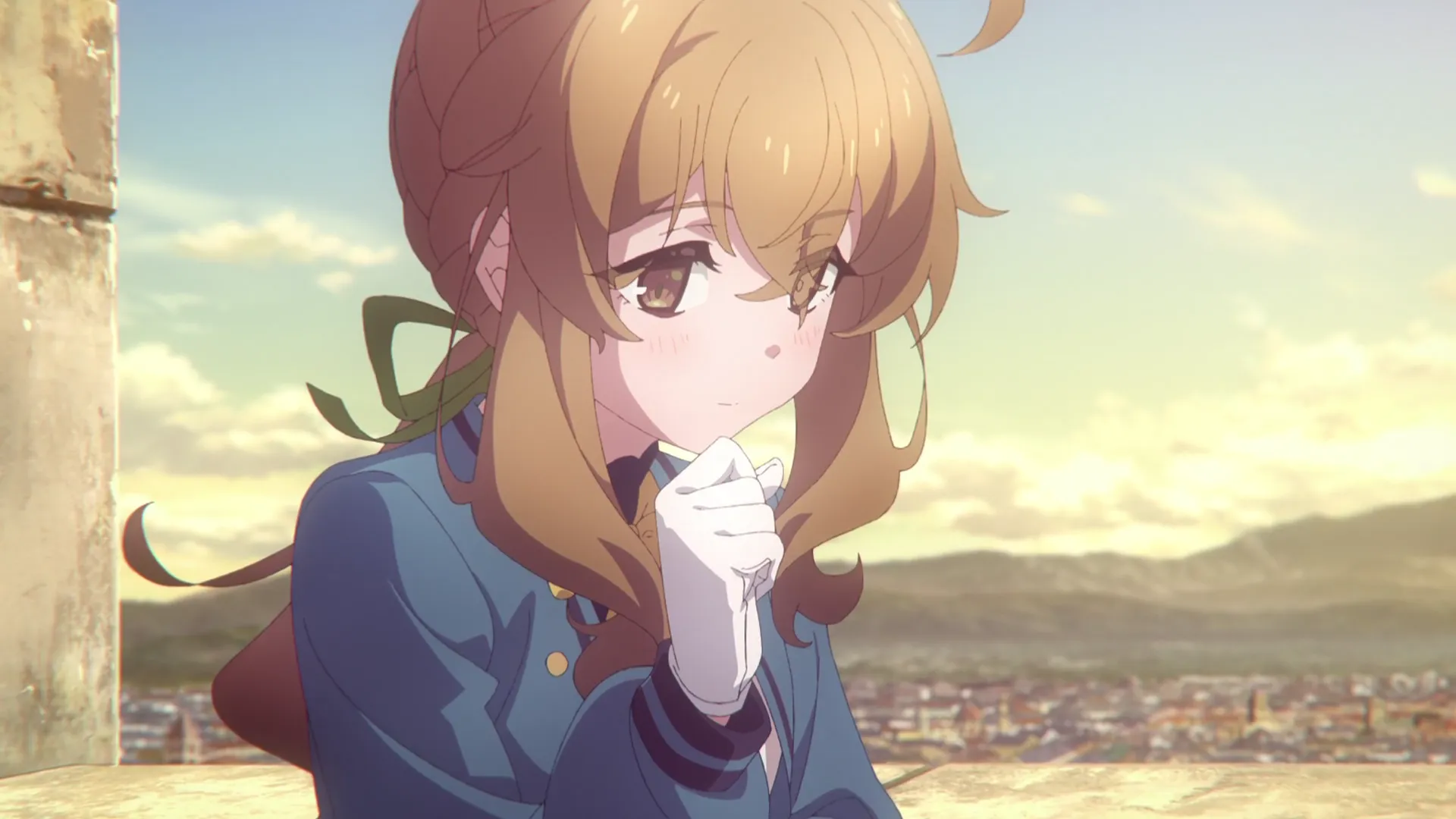 Кадр из аниме «Молчаливая ведьма: Тайна молчаливой колдуньи»