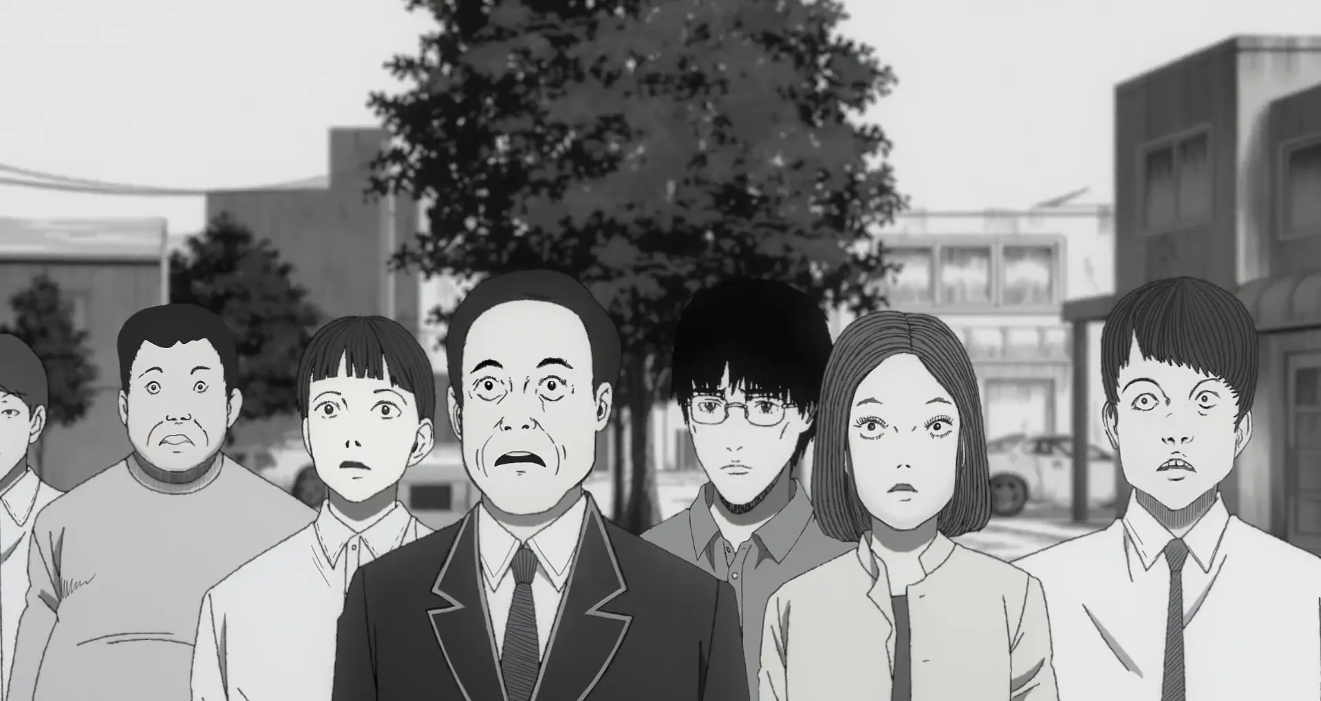 Кадр из аниме «Спираль»