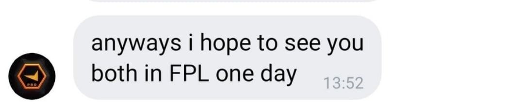 Сообщение от главного администратора FPL