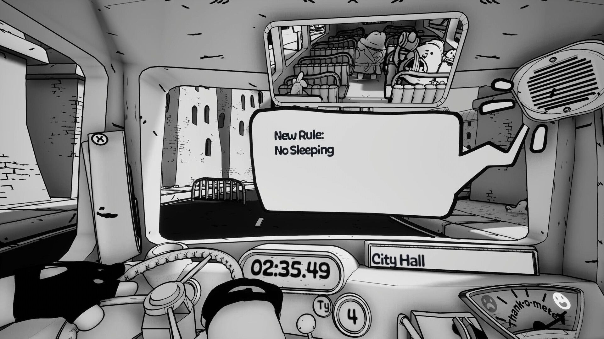 Скриншот из Thank You Bus Driver. Источник: Steam