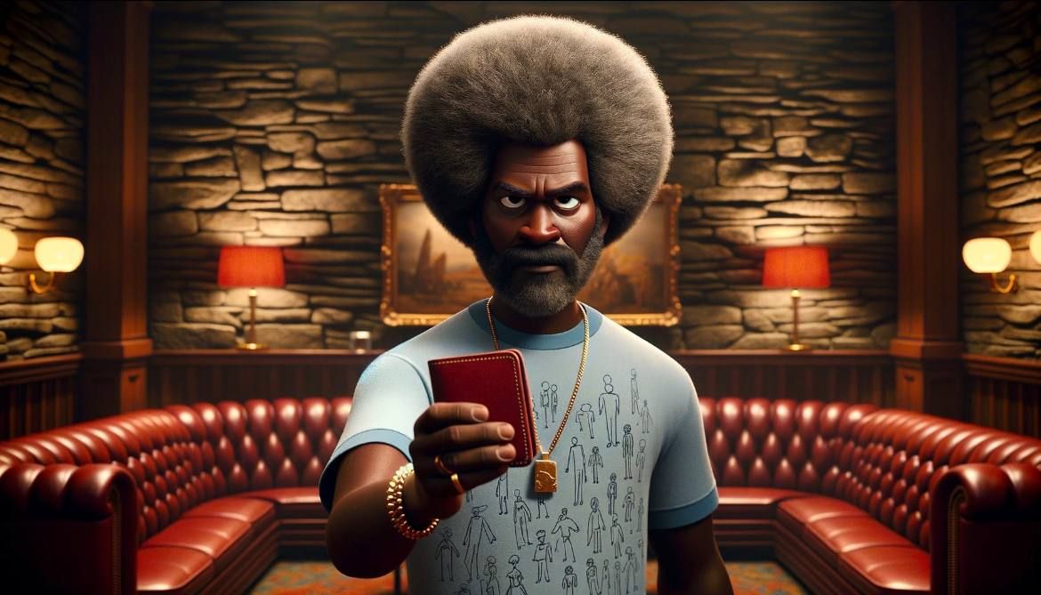 «Криминальное чтиво» в стиле Pixar. Источник: t.me/pablo_neirasso