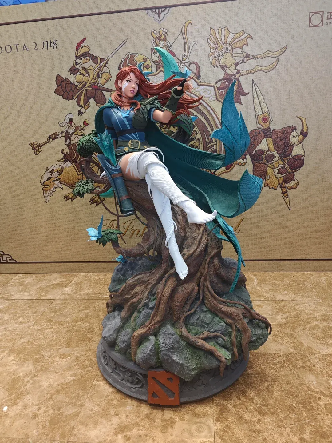 Статуя Windranger в Китае | Источник: reddit.com