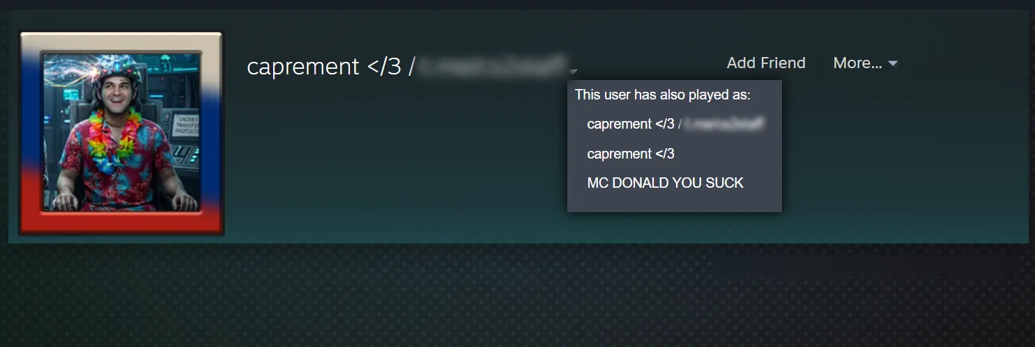 Профиль LEGIJA в Steam | Источник: Steam