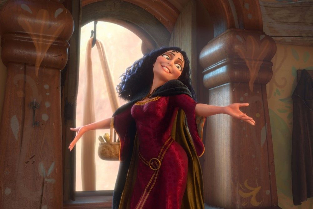 Матушка Готель | Источник: кадр из мультфильма «Рапунцель: Запутанная история» 