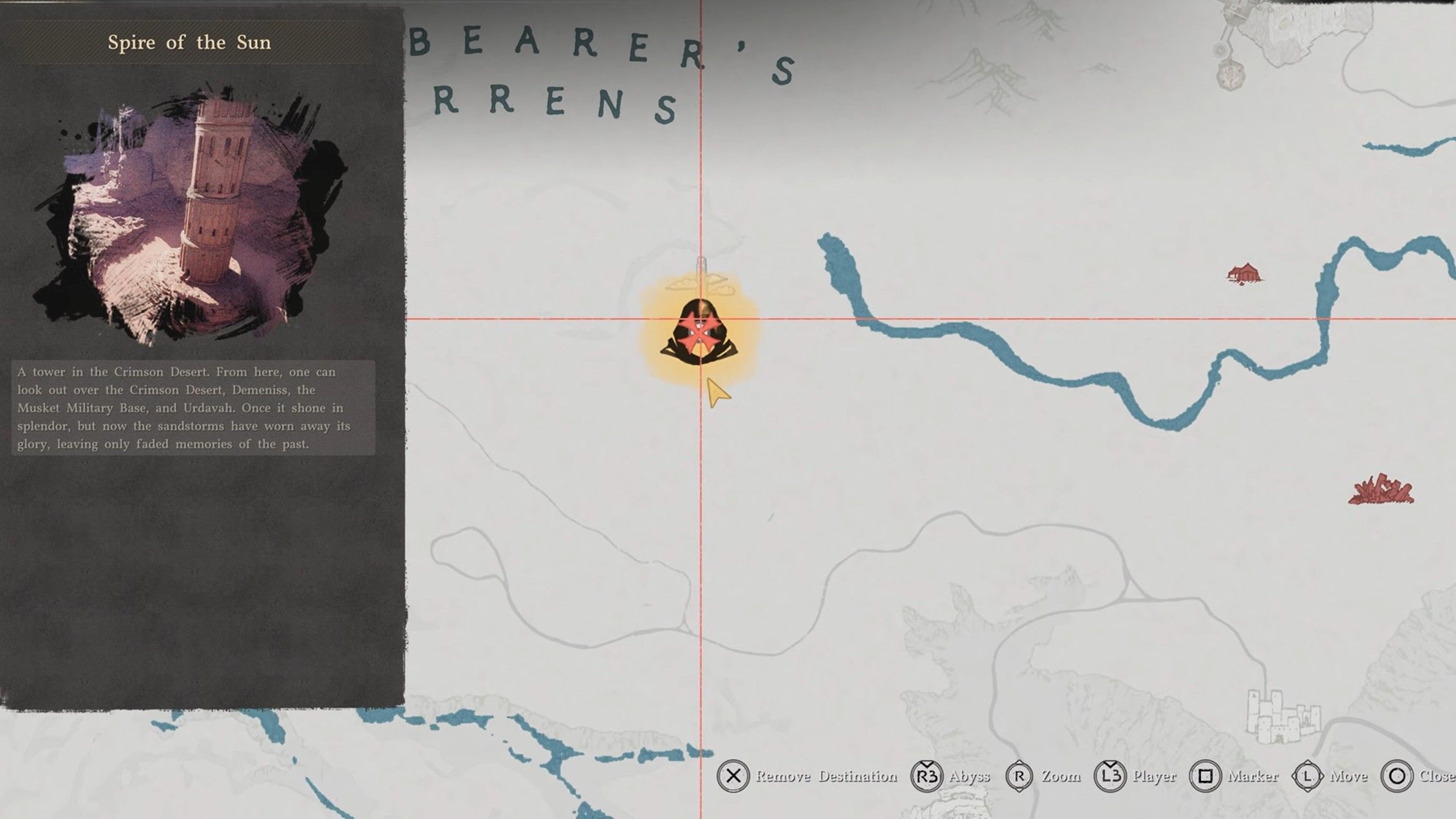 Скриншот из игры Crimson Desert