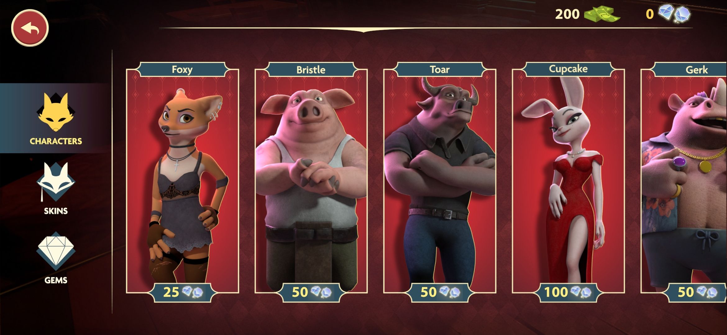 Скриншот мобильной версии Liar's Bar