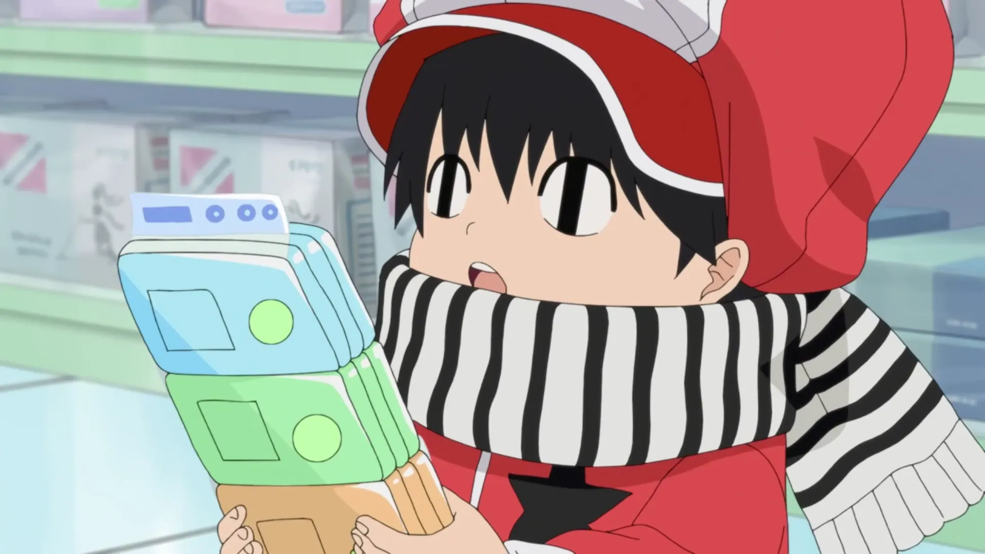 Кадр из аниме «Котаро, который живёт сам по себе»