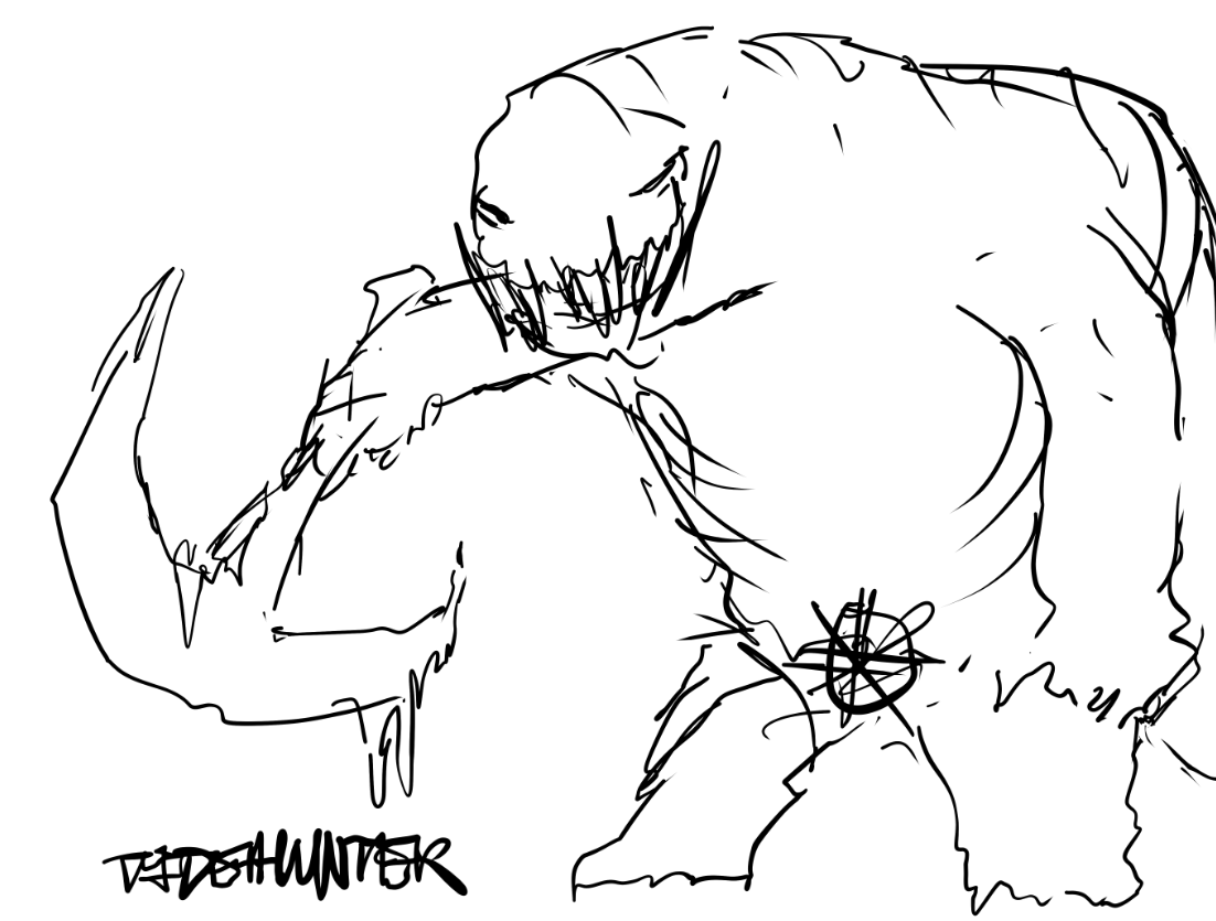 Рисунки героев Dota 2 за минуту. Автор: LiquidEV. Источник: imgur.com