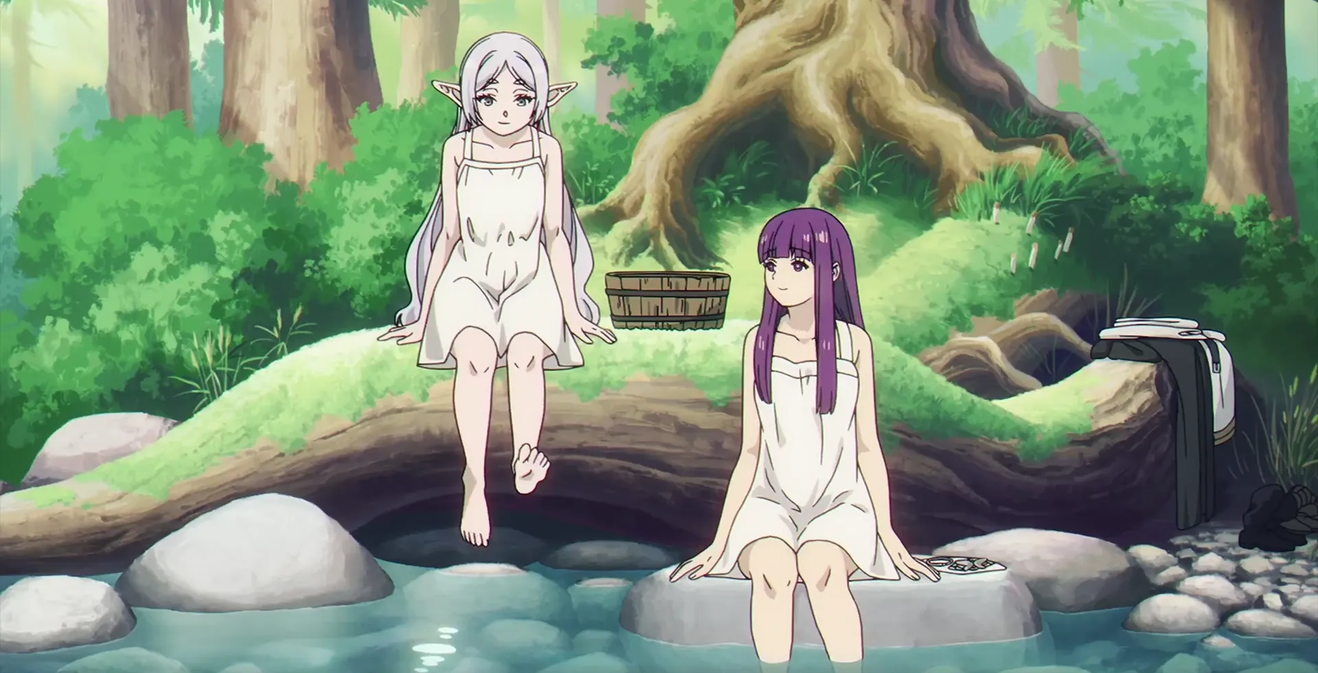 Кадр из второго сезона аниме «Провожающая в последний путь Фрирен»