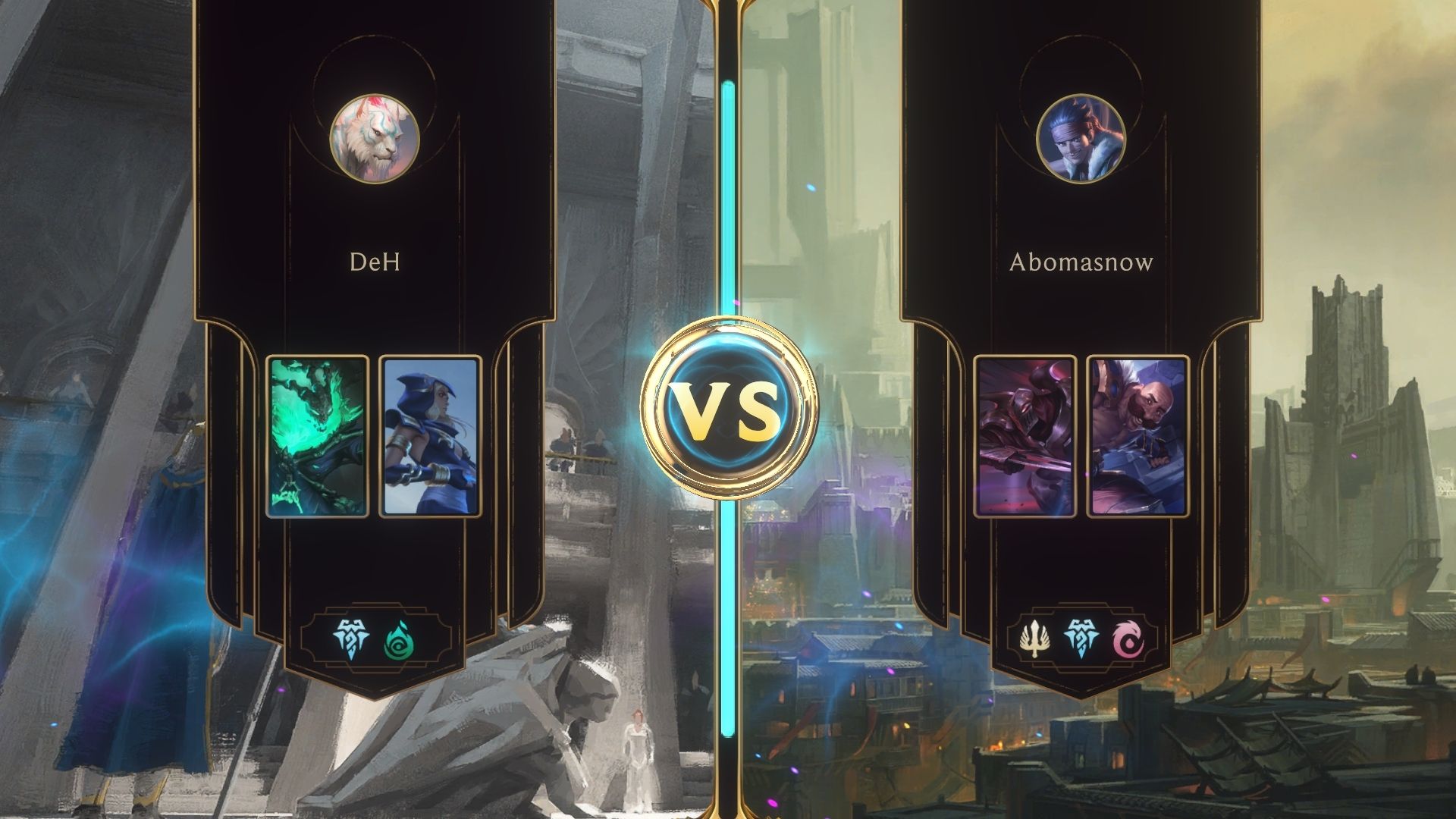 Перед началом матча можно увидеть, каких чемпионов использует противник.
Скриншот: Cybersport.ru