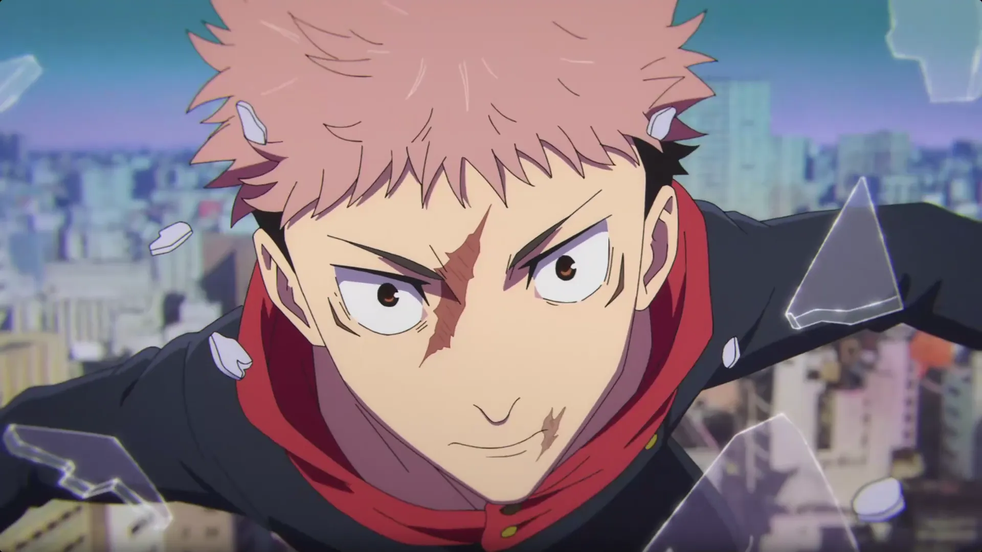 Кадр из аниме «Магическая битва: Смертельная миграция»