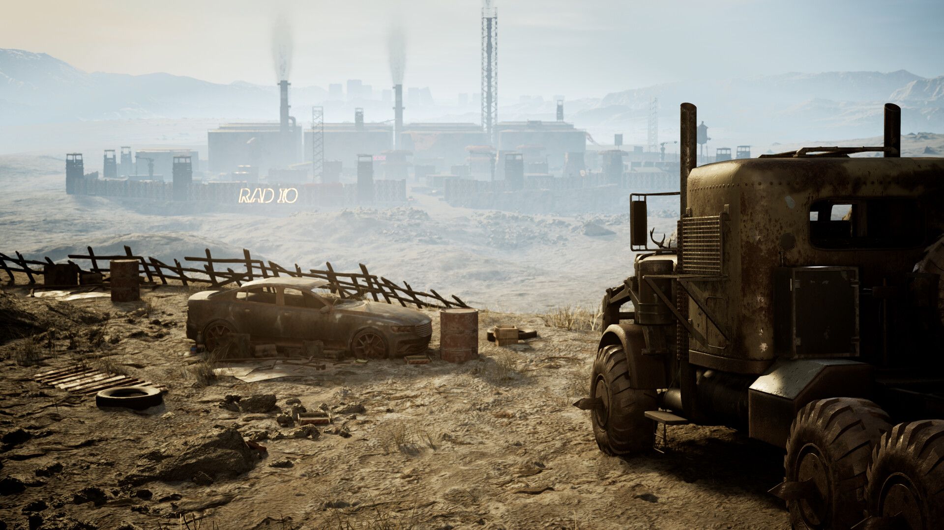 Скриншот из Dust & Diesel: Deadland Delivery. Источник: Steam