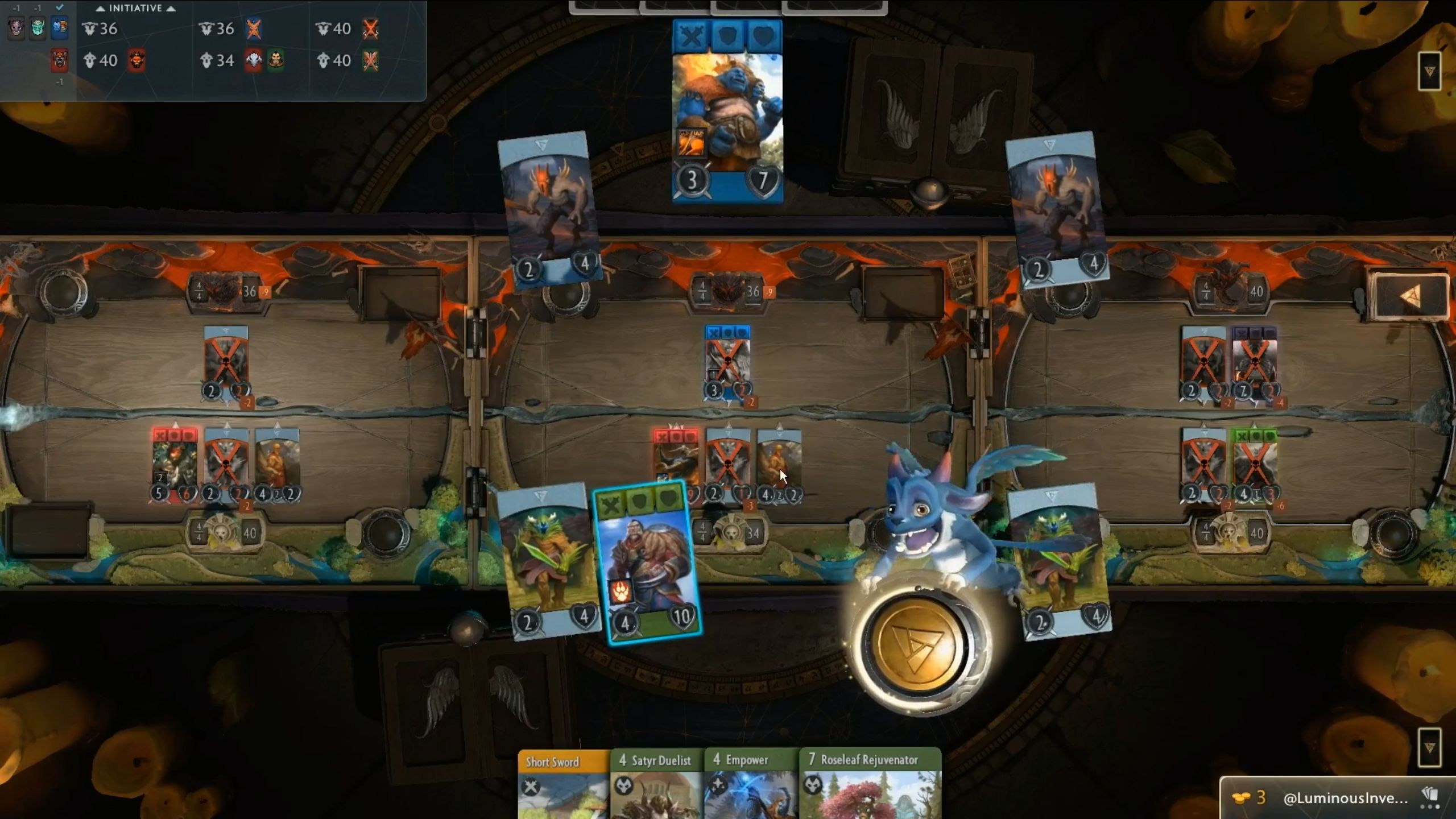 Игровое поле Artifact