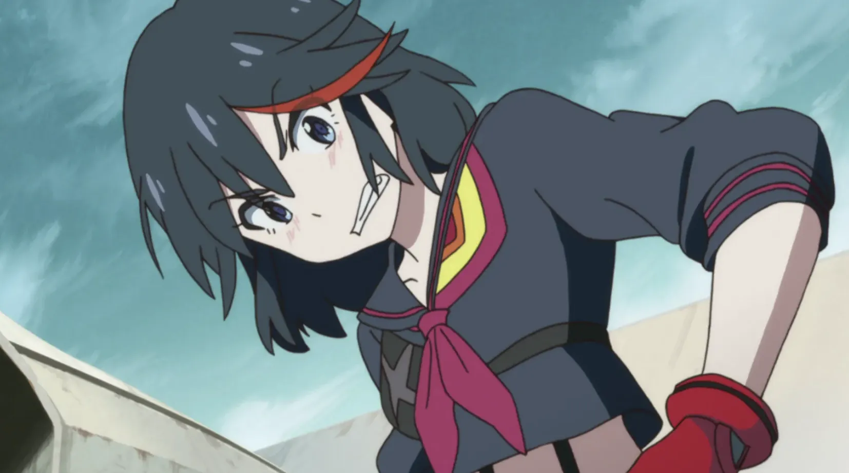 Кадр из аниме «Убить или быть убитым»