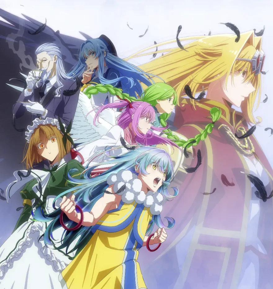 Постер аниме «Шальной последний босс явился!». Источник: lastboss-anime.com