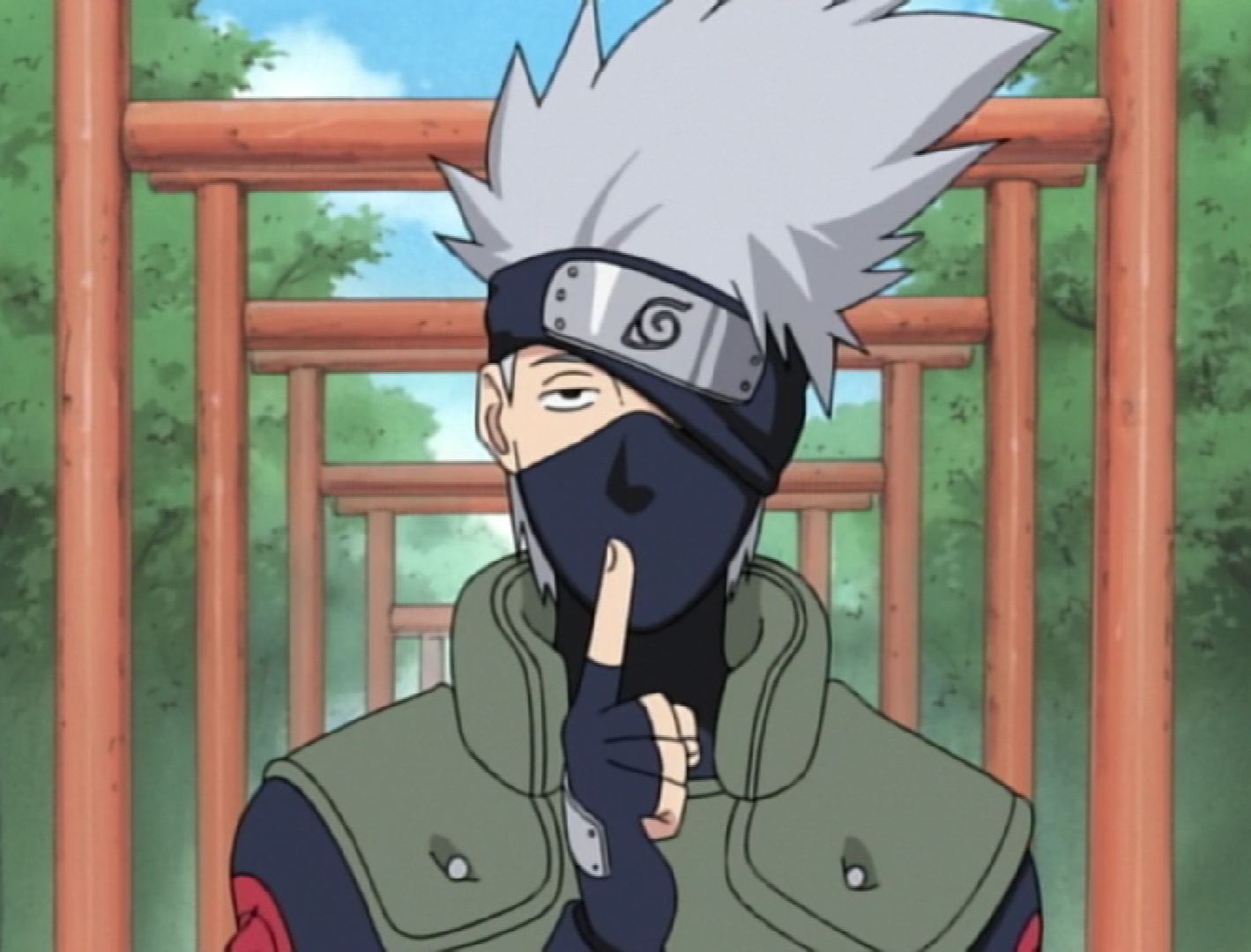 Кадр из аниме «Наруто»