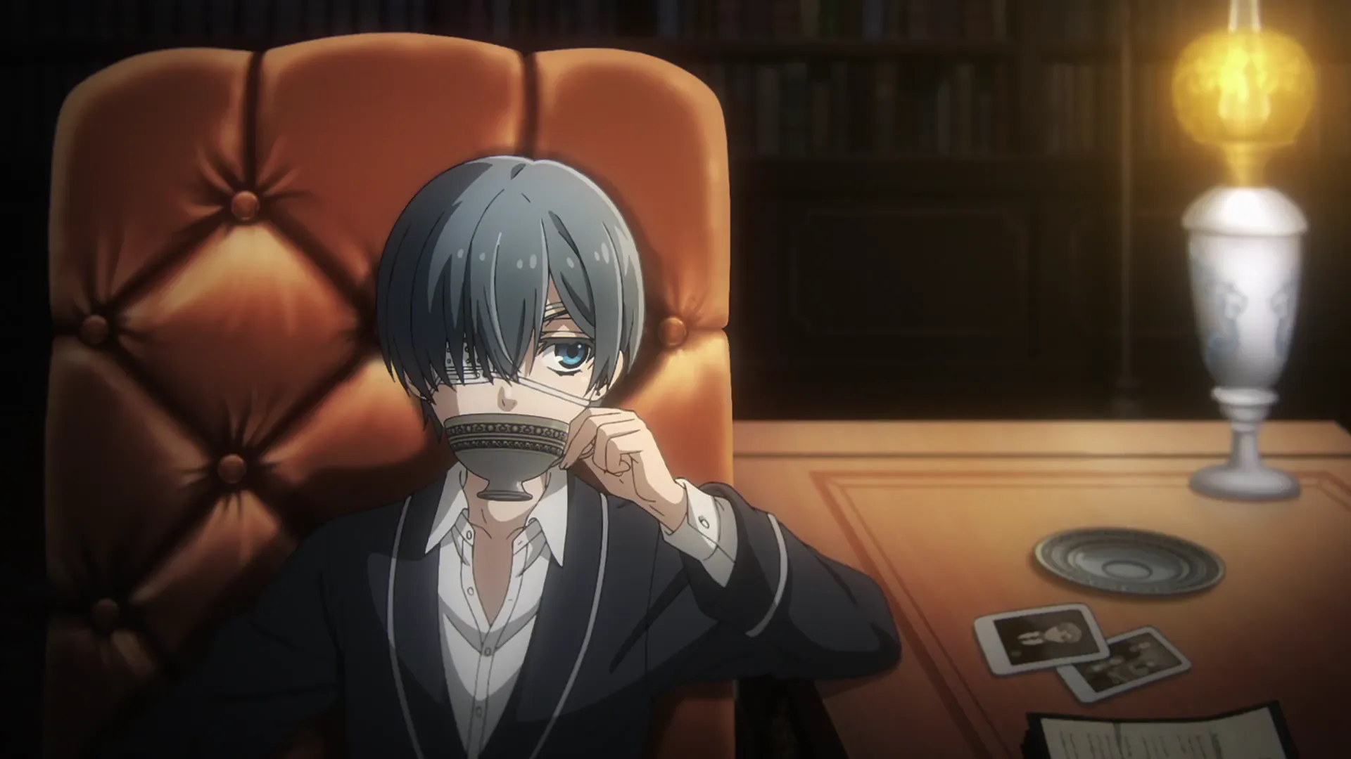 Кадр из аниме «Тёмный дворецкий»