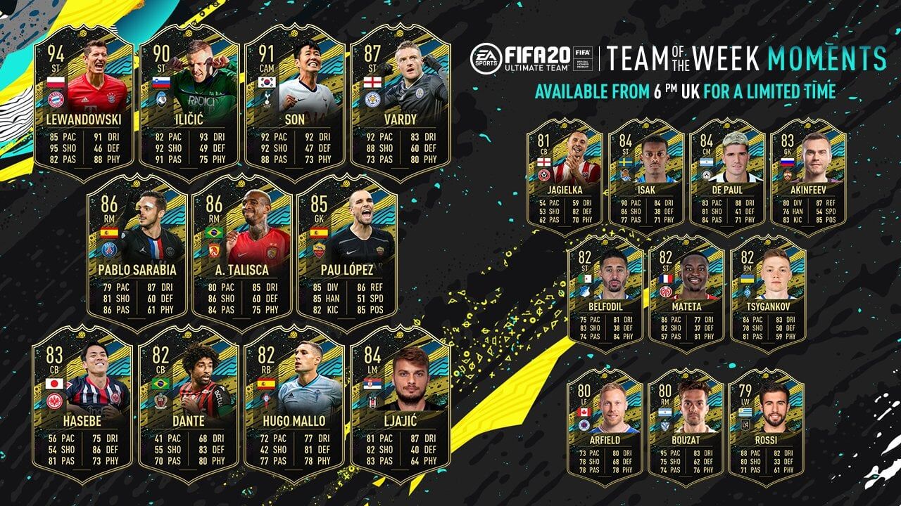 Новая команда моментов в FIFA 20