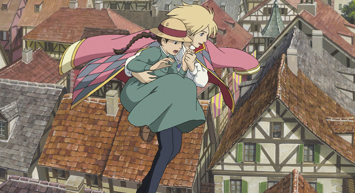 Кадр из аниме «Ходячий замок»