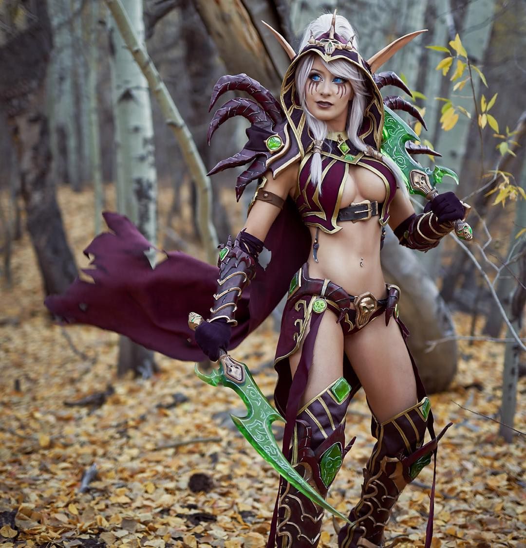 Косплей на Валиру Сангвинар из World of Warcraft. Косплеер: Кейт Саркисян. Источник: instagram.com/k8sarkissian