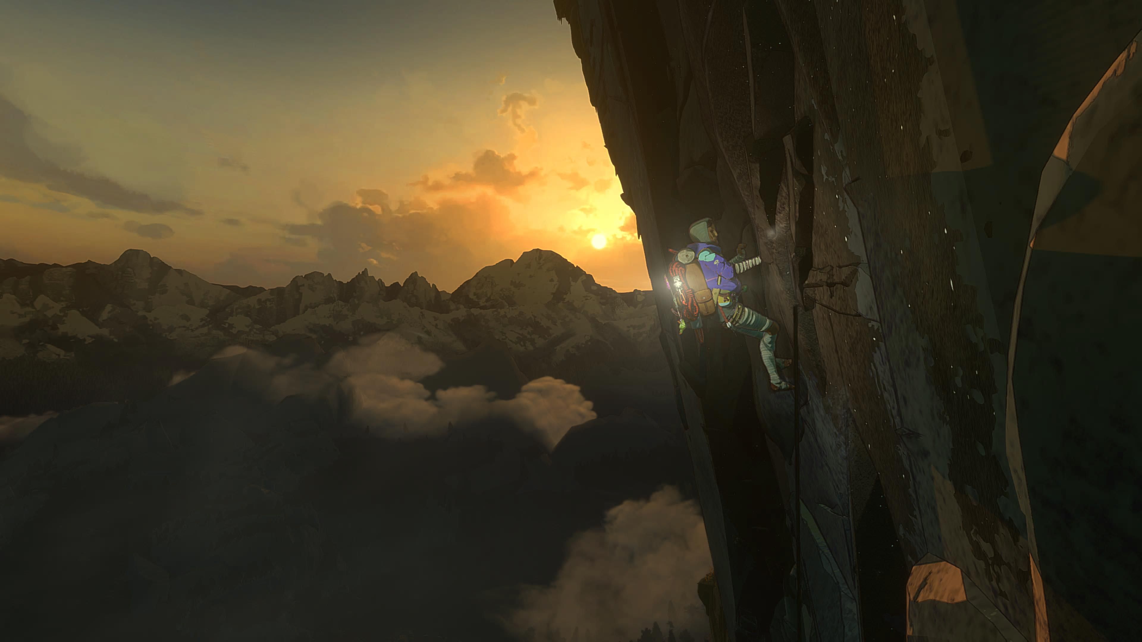 Красоты Cairn. Скриншот из игры