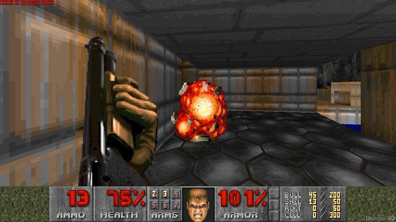 Скриншоты оригинальной игры Doom