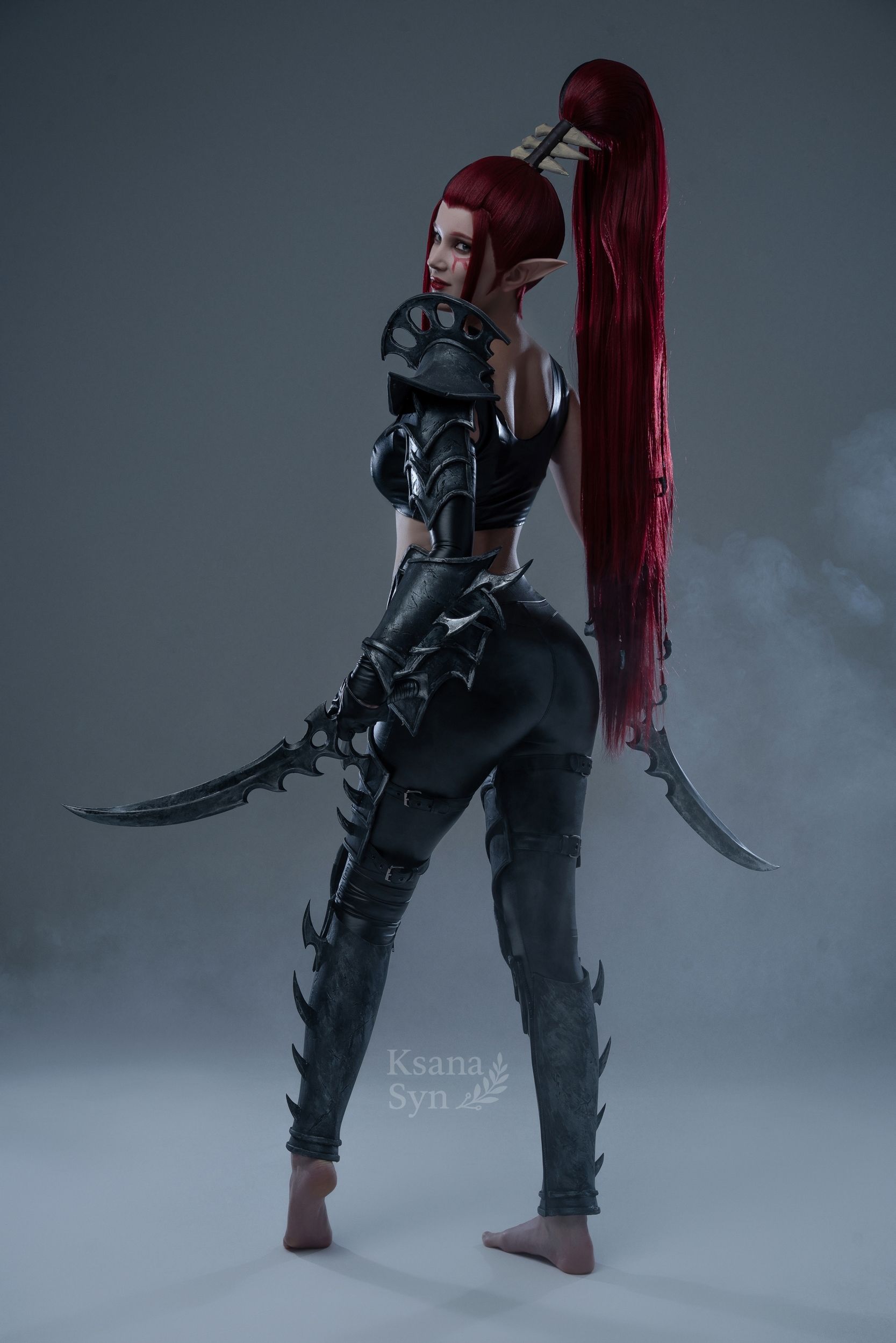 Косплей на Лелит Гесперакс из Warhammer 40,000. Косплеер: Ksana Syn. Источник: vk.ru/club93523921