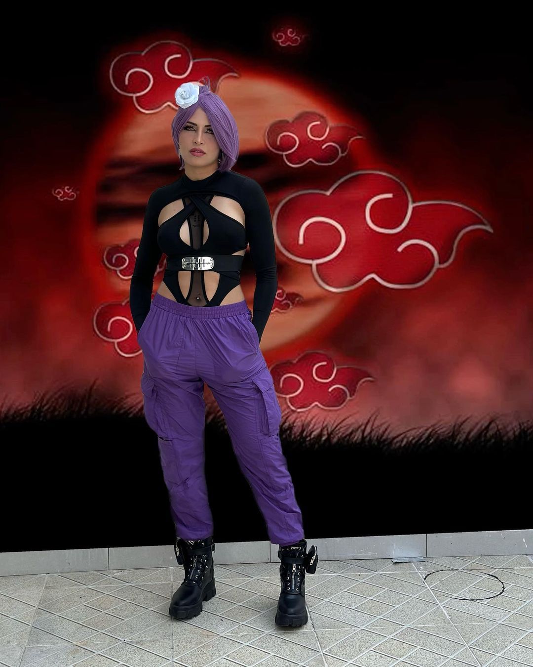 Косплей на Конан из «Наруто» от бойца UFC Поляны Вианы | Источник: соцсети Поляны Вианы