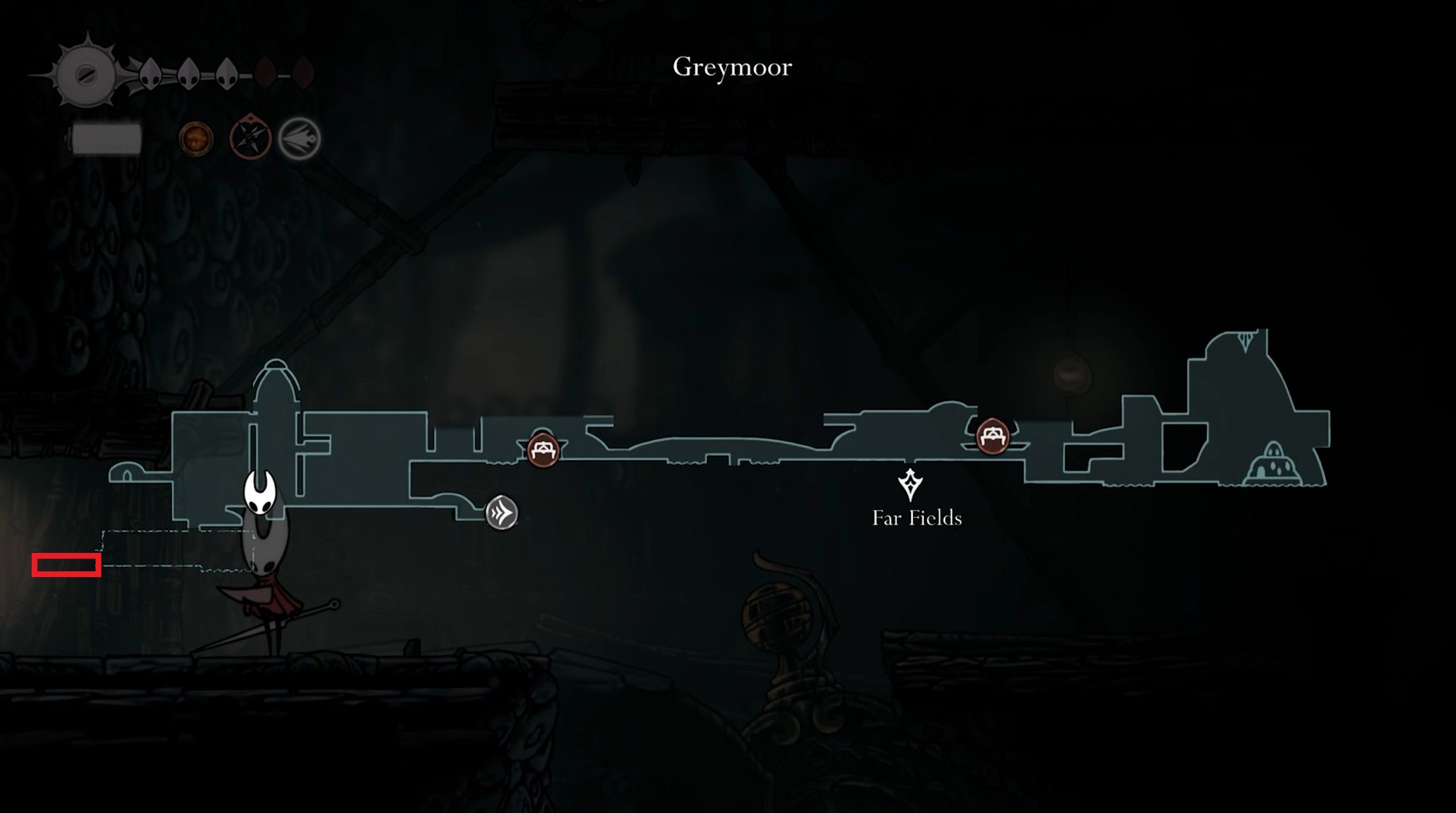 Скриншот из игры Hollow Knight: Silksong