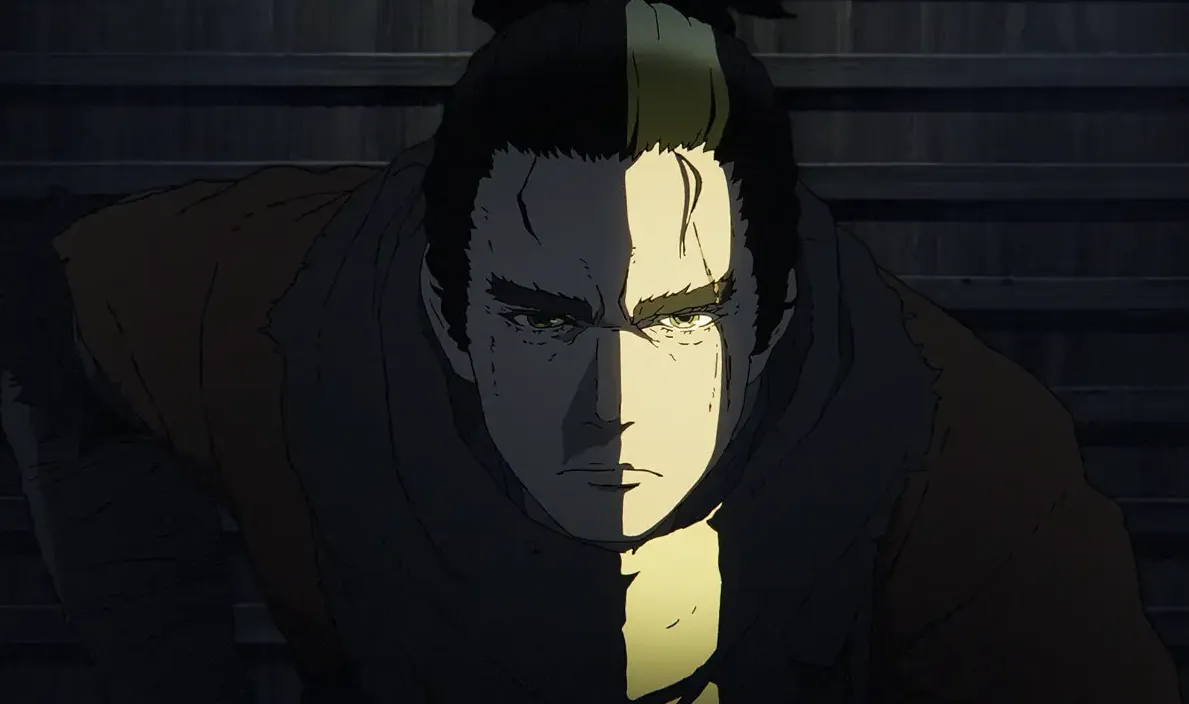 Кадр из аниме Sekiro: No Defeat