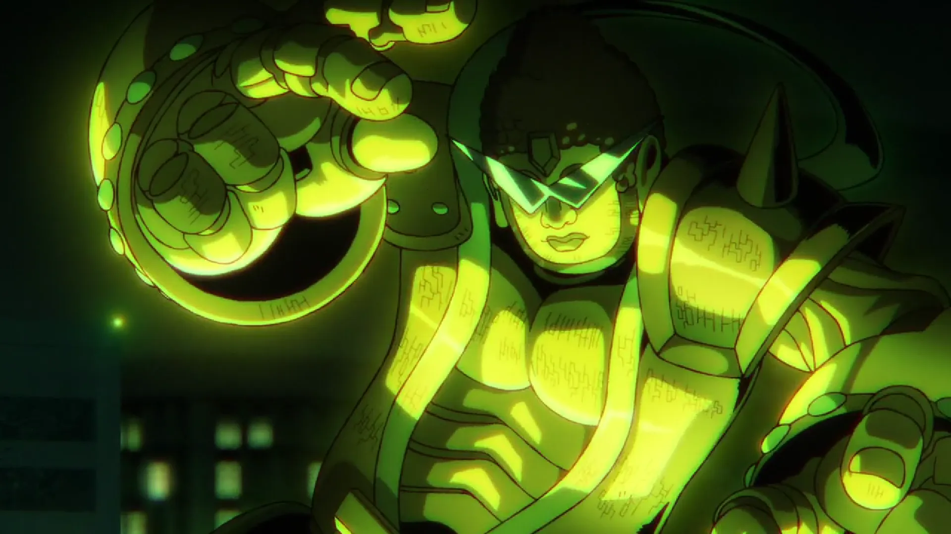 Кадр из аниме «Дандадан»