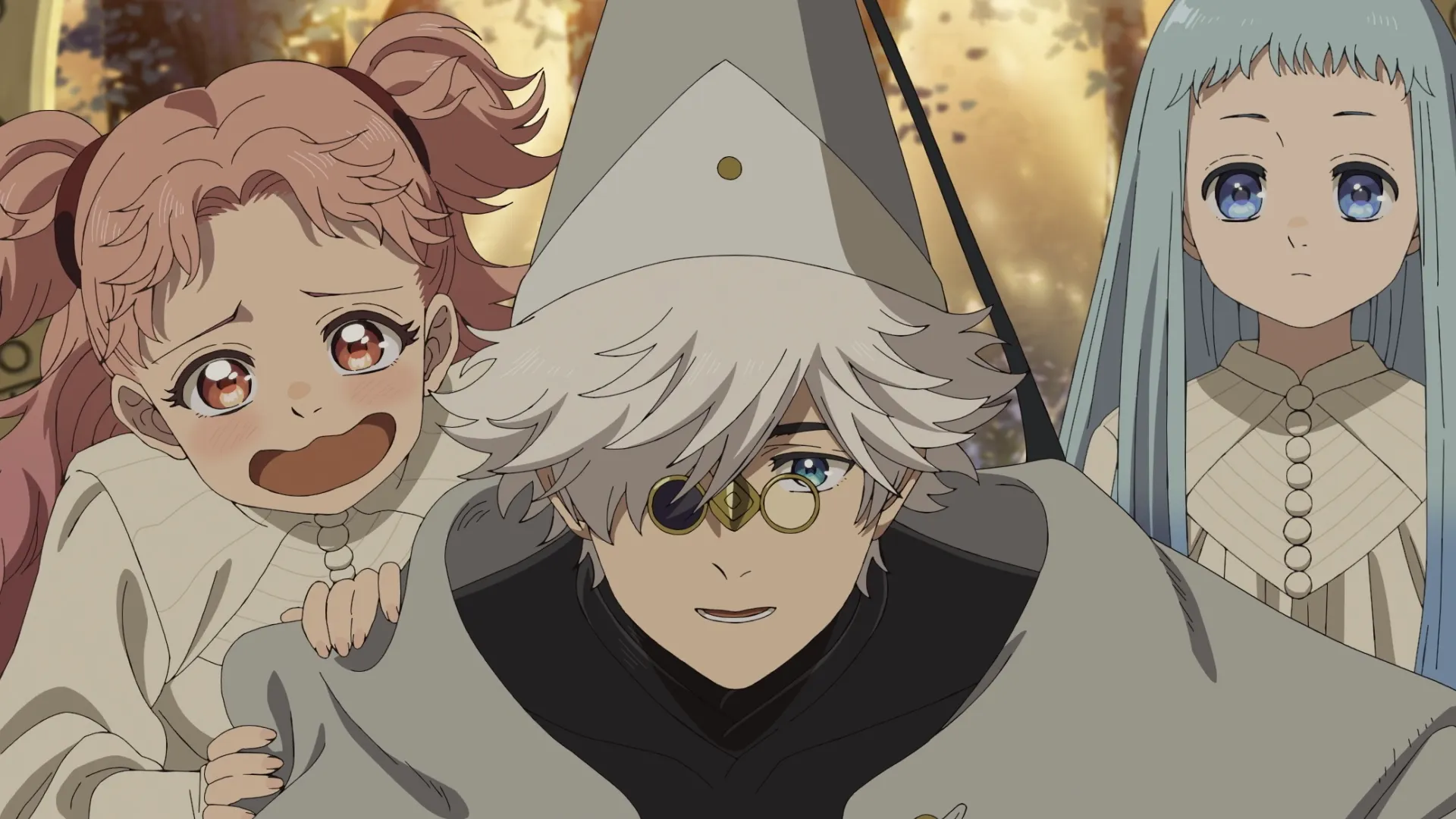 Кадр из аниме «Ателье колдовских колпаков»