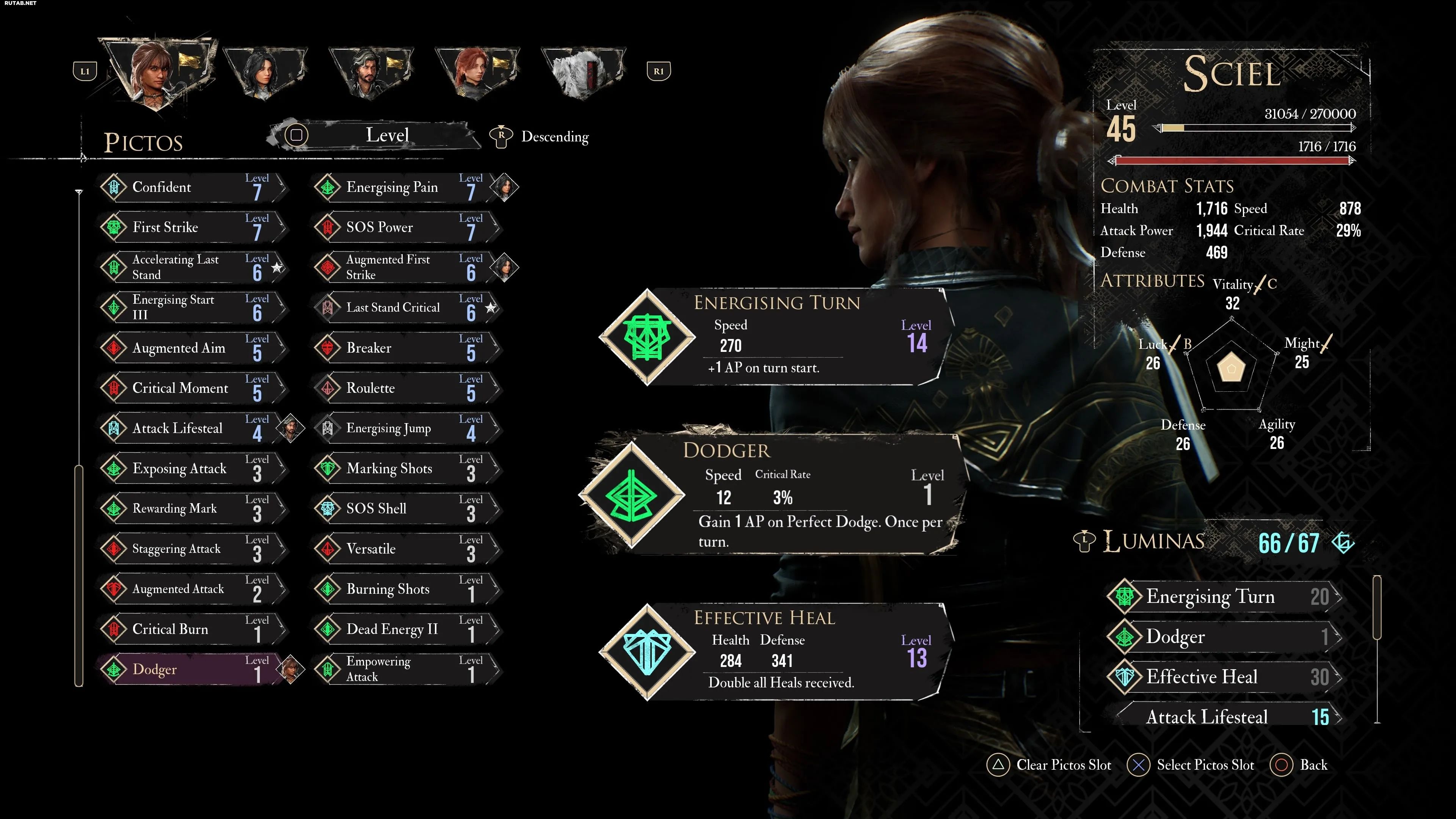 Пиктосы. Скриншот из Clair Obscur: Expedition 33