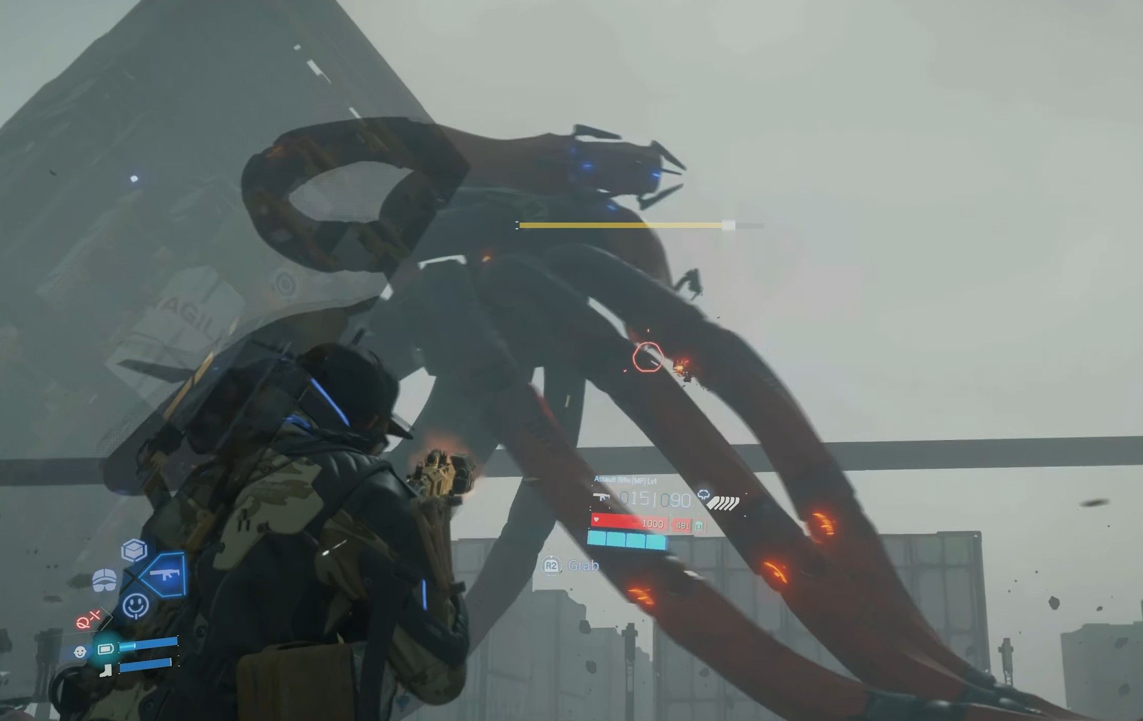 Скриншот из игры Death Stranding 2: On the Beach