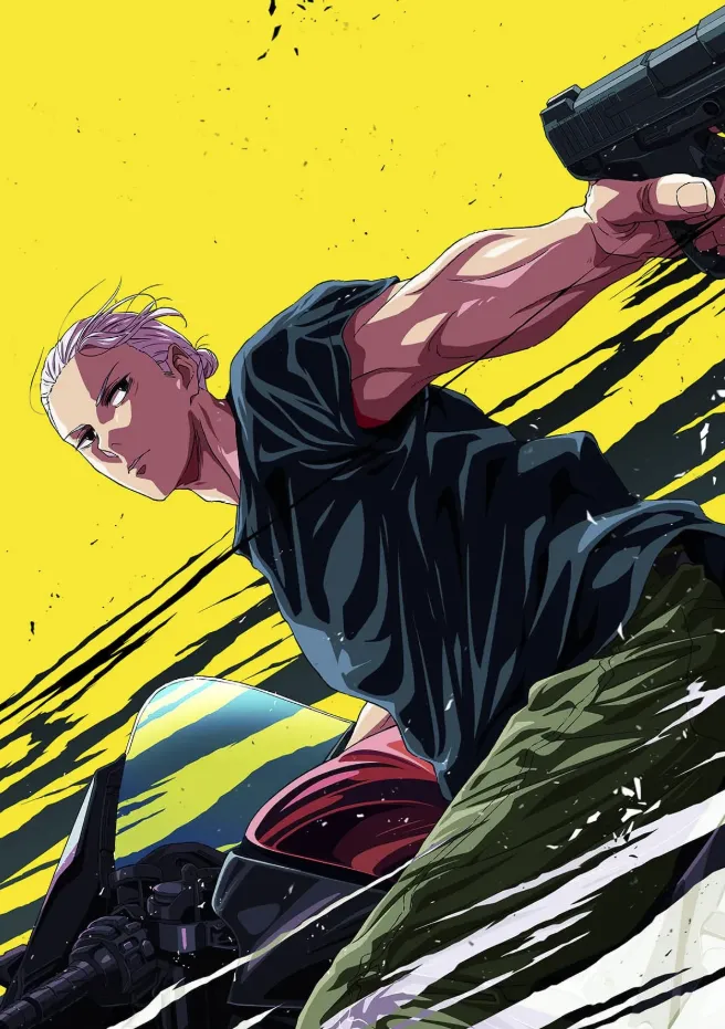 Постер второго сезона аниме «Дни Сакамото». Источник: sakamotodays.jp