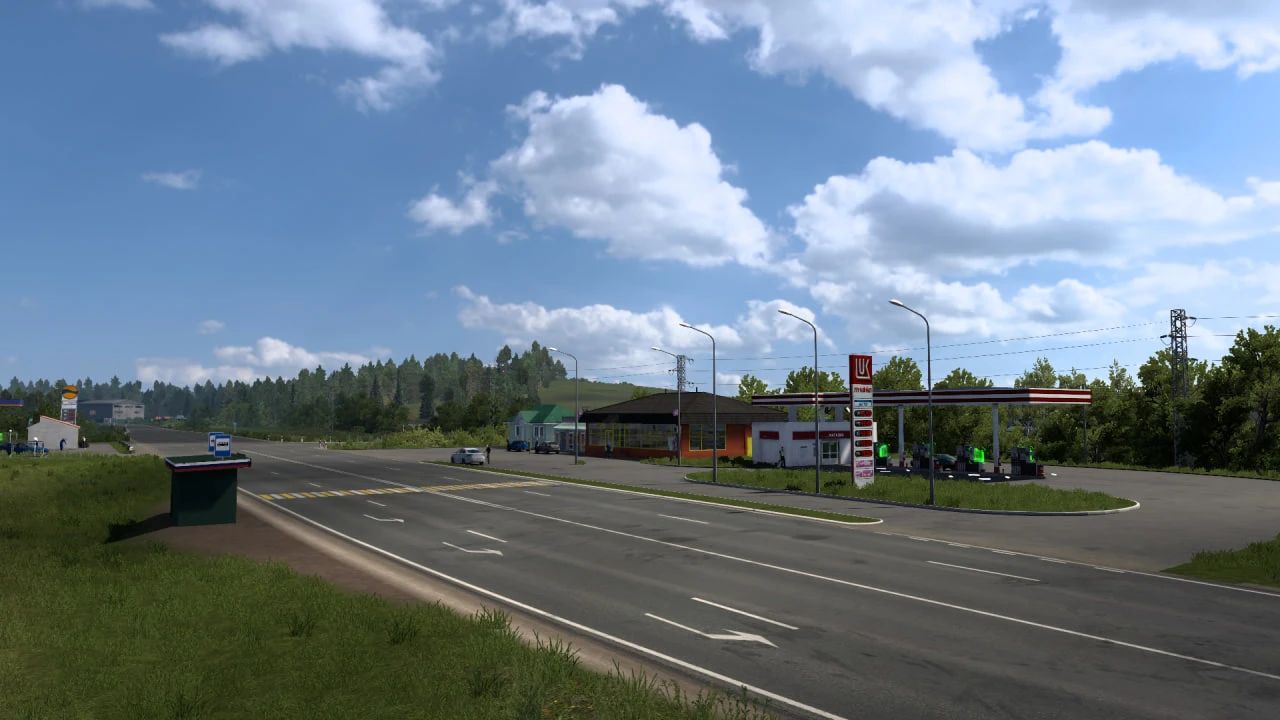 Мод Altai Map для ETS 2 | Источник: truck-sim.club