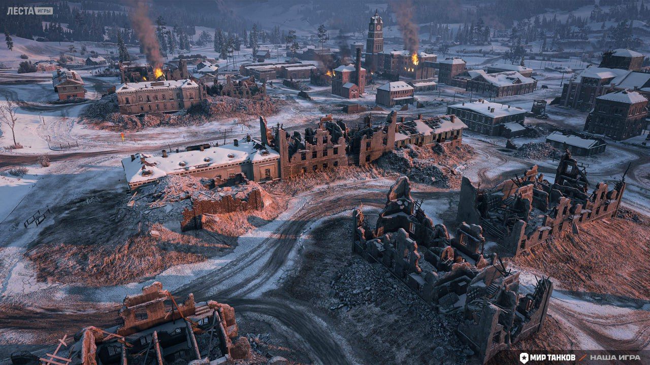 Карта «Битва за Москву» | Источник: Telegram-канал «Мира танков»