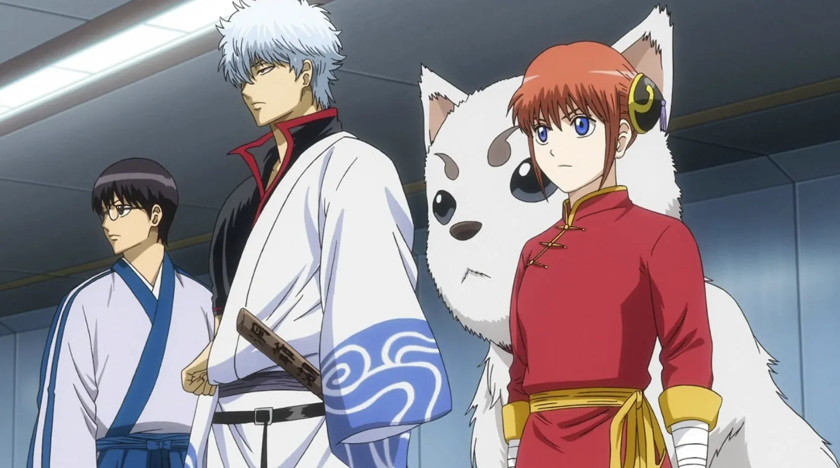 Кадр из аниме «Гинтама»