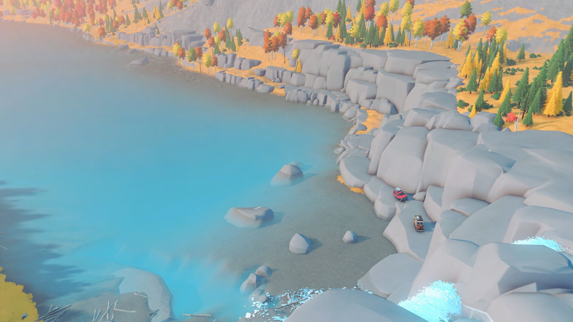 Скриншот из over the hill. Источник: Steam