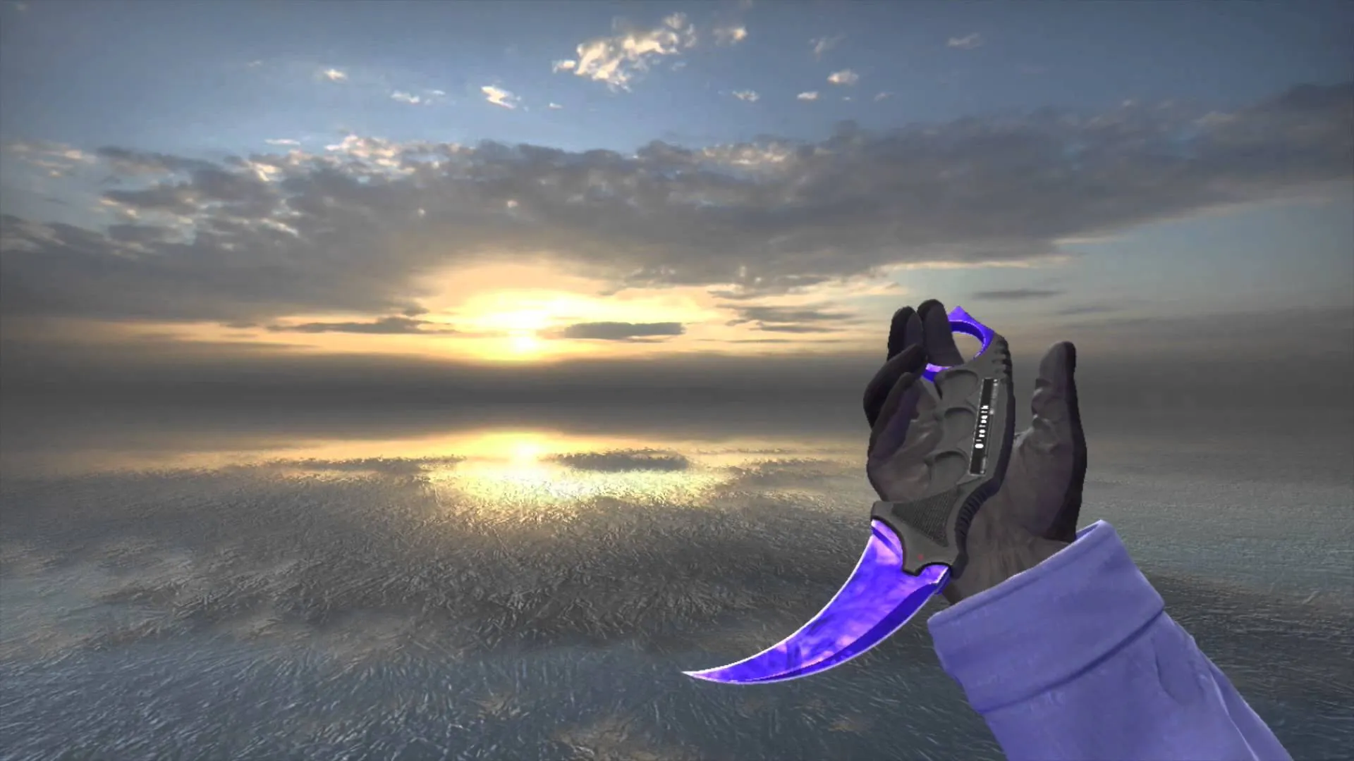 Karambit | Волны (Сапфир)
