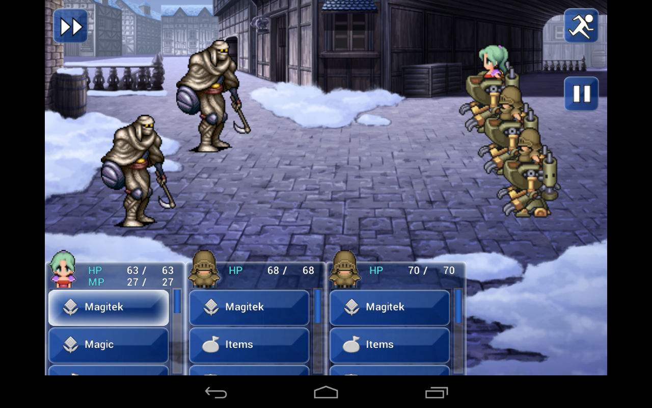 Скриншот из Final Fantasy VI Mobile. Источник: GameSpot