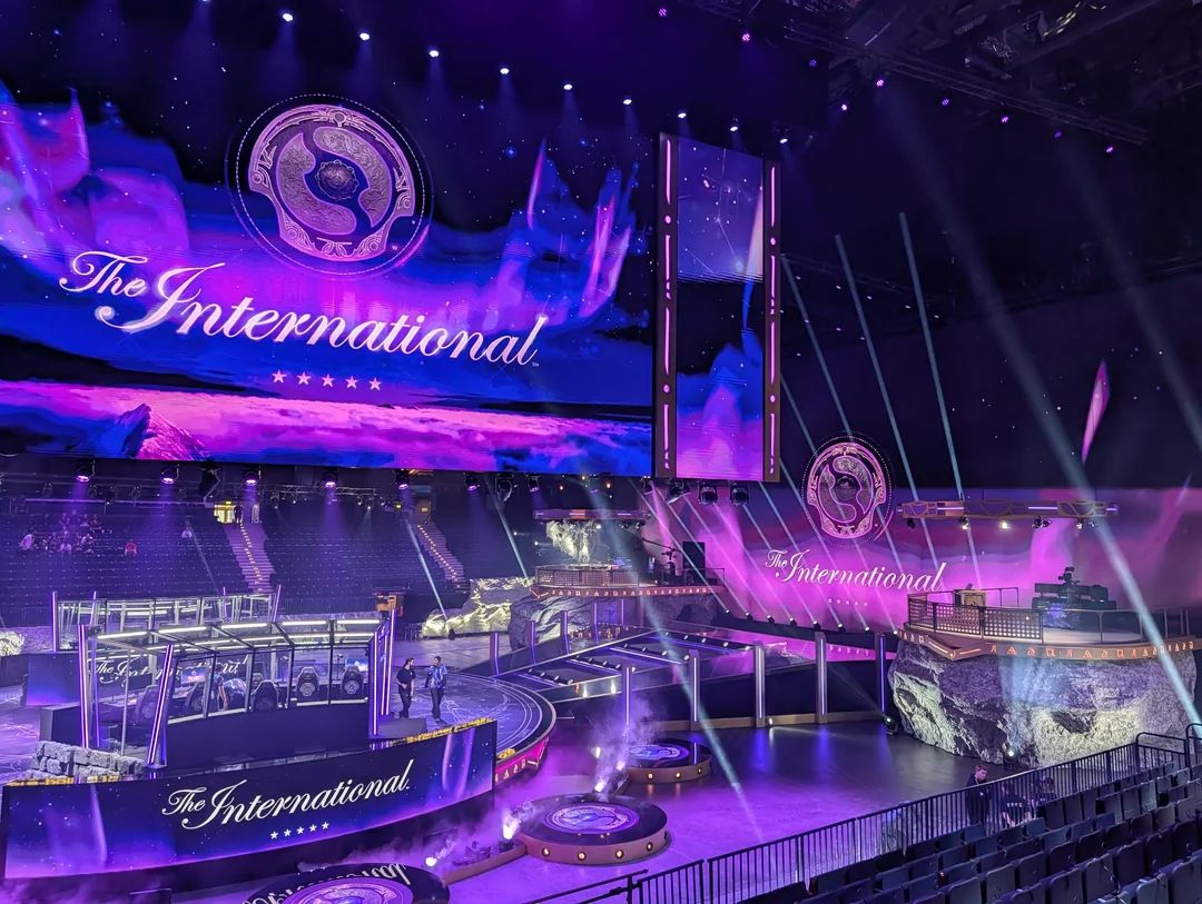 Сцена The International 2025 | Источник: reddit